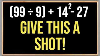 Try Out This Math Problem!