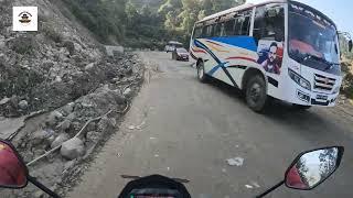 Short ride from khawyo to dhulikhal road condition panauti nepal 