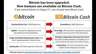 What is BITCOIN CASH? Practical Explanation of the Hard Fork!