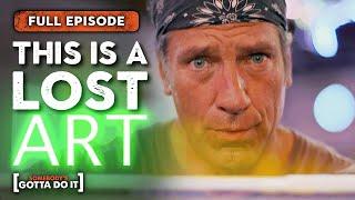 Mike Rowe Attempts the LOST ART of Blowing Neon Glass | Somebody's Gotta Do It