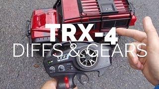 Traxxas TRX-4 Remote Locking Differentials & Gears Trick Feature No.3