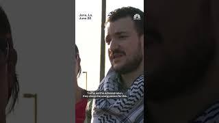 Mahmoud Khalil speaks out after being released from detention center
