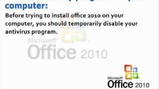 Office 2010 Error 1935 Fix