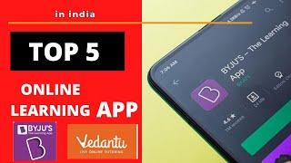 Top 5 Online Learning App 2020 || online learning apps in india || online education app