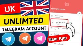 How To create unlimited telegram account without number | Telegram account without number