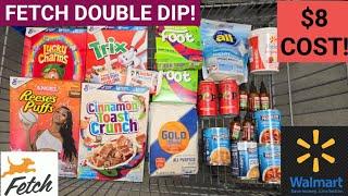 $8 WALMART GROCERY HAUL! FETCH AND GENERAL MILLS DOUBLE DIP! BEGINNER DEALS!