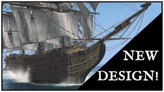 Legendary ship REMAKE (Fearless & Royal Sovereign) | Assassin's Creed 4 MOD "Corsaire du Roy"