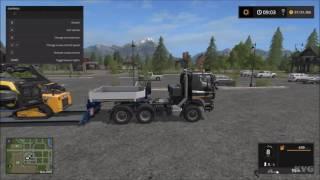 Farming Simulator 17 - Transport Trailer | Low Loader | Gameplay (PC HD) [1080p60FPS]