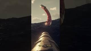 Defeating a kraken in Sea of Thieves! #seaofthieves #kraken