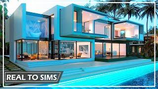 REAL TO SIMS - РОСКОШНЫЙ ОСОБНЯК | NO CC |►СТРОИТЕЛЬСТВО В THE SIMS 4