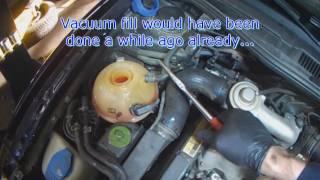 VW A4: 1.9L ALH TDI Thermostat replacement (full)