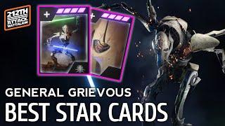 General Grievous BEST STAR CARDS & BUILD 2023 | Battlefront 2