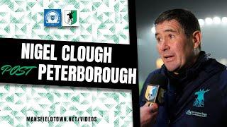 Nigel Clough on victory at Peterborough