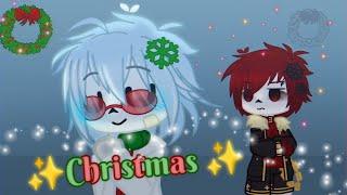 Sci loves Christmas //Merry Christmas in January //•{Undertale Sans AUs}•||Gacha Club||• Sci & Fell