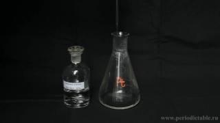 Catalytic oxidation of ammonia on the hot platinum wire