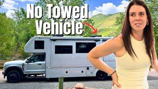 How we RV WITHOUT a Towed Vehicle (34ft 4x4 Class C RV Golden, CO)