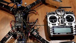 Настройка телеметрии на frsky taranis x9d plus + amp pixhawk