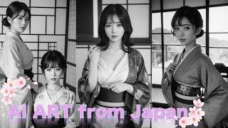 [Ai LookBook19] Showa Era Japanese Idols /  / AI cosplay girl 룩북