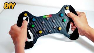 How To Make Simple F1 Gaming Steering Wheel | DIY