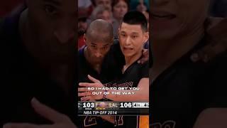 When Jeremy Lin WAVED OFF Kobe!