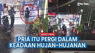 HANYA Singgah Berteduh, Pria Ini malah Diusir Emak-emak Pemilik Toko