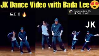 BTS Jungkook Dance Full Video with Bada Lee  JK Tik Tok Dance with Bada Lee  JK Instagram Dance