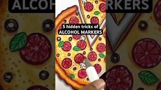 Tutorial: How to use Alcohol Markers #Trending #Shorts