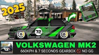 Best Gearbox for Golf Mk2 Without using GameGuardian | Car Parking Multiplayer 2025