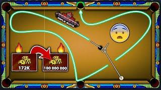 8 Ball Pool - From 172K Coins into 100M Coins - TORONTO to BERLIN - GamingWithK