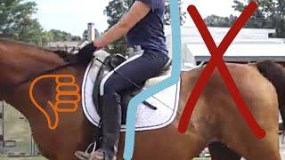HOW TO FIX Your Chair Seat Position // Improve Your Riding