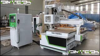 Syntec cnc router machine, ATC Wood cutter