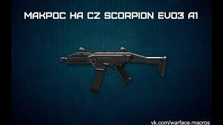 Макрос для Warface CZ Scorpion Evo3 A1