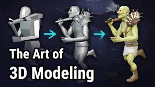 A Guide on 3D Modeling: From Simple Ideas to Digital Masterpieces using Blender