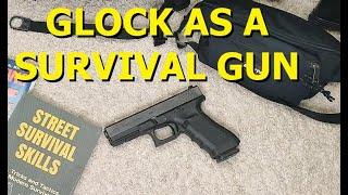 Glock 9mm Pistol for Survival and Bug Out Bag