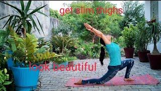 exercise for thigh and hips fat [shweta Tyagi yoga mom]#flexibility #fitness #healthtips #yogalife