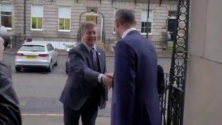Keith Brown MSP Launches Anglian  Water Business Contract in Scotland