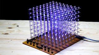 How to Make a DIY Dream 8x8x8 LED Cube at Home