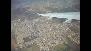 Take off and landing from Algeria to Tunisia - Décollage et  atterrissage vol alger  tunis