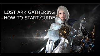 How to gather / forage in LOST ARK - How to start Trade Skills