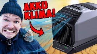 KRASS! KLIMAANLAGE mit AKKU & SOLAR | ECOFLOW WAVE 2 TEST