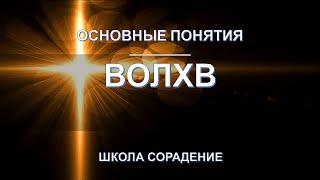 Волхв. Основные понятия. Школа Сорадение.