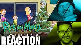 Rick and Morty 6x10 REACTION!! “Ricktional Mortpoon's Rickmas Mortcation"