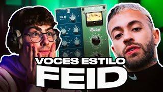 How to MIX FEID style REGGAETON VOICES 