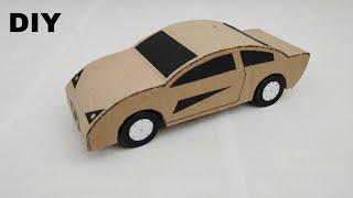 How to make cardboard car || small car making from cardboard || Diy cardboard car