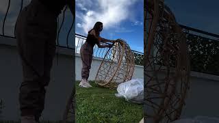 Бюджетный райский уголок своими руками #дизайн #интерьер