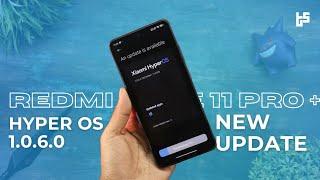 Redmi Note 11 Pro Plus 5G Hyper Os 1.0.6.0 New Update  Charging,Battery,Performance Test & More