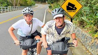 We Weren't Ready For HILLS! (Biking Taiwan Day 4)