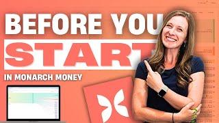 Monarch Money // How to Get Started