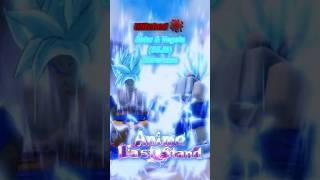 Glitched Goku & Vegeta (SSJB) Showcase | Anime Last Stand #roblox #animelaststand #showcase