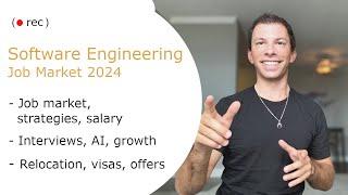 [livestream] Software Engineering Job Market 2024: Job Search, AI, Salaries, Visas, and More